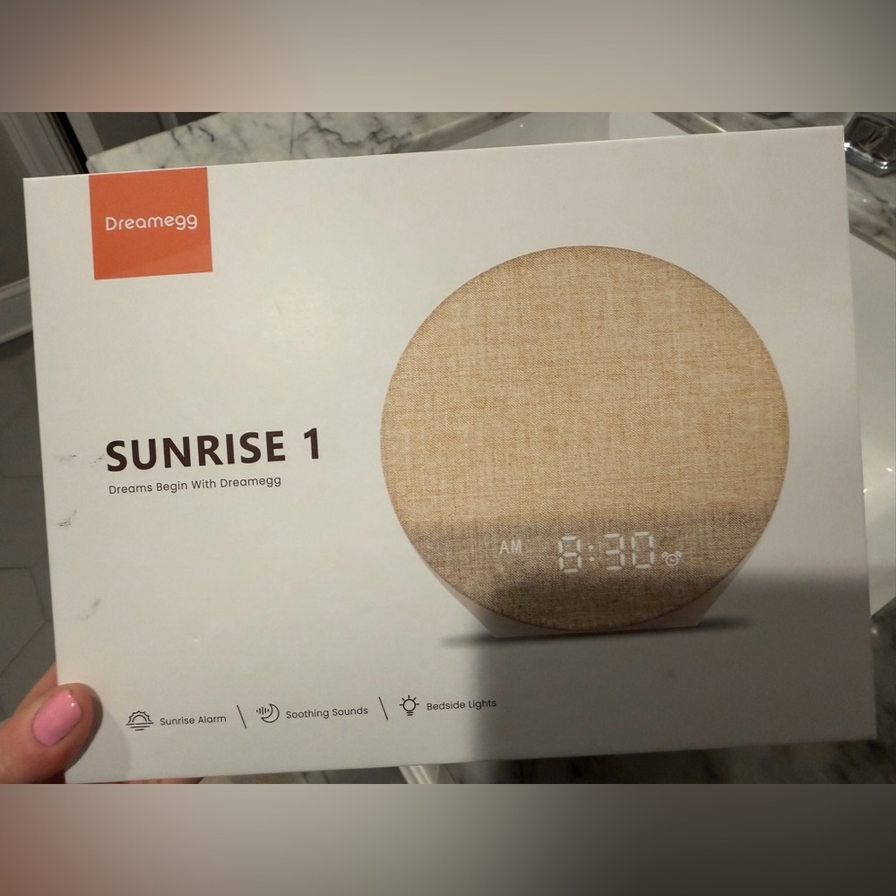 Sunrise 1 Alarm Clock - Beige